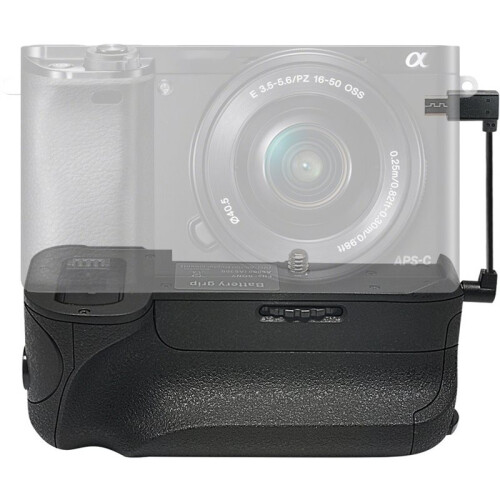 Battery Grip for  A6300 Pro A6300/A6000,Features Built-in Remote Control,Vertical Shooting Functionality,Screen Lock 1
