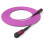 MPO-Glasfaser-Patchkabel OM4 1 M 12-Adriges Glasfaserkabel, Buchse auf Buchse, MPO-MPO-Multimode-Glasfaserkabel 3