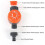 Automatic Watering Timer, Knob Type Timed Irrigation Mechanical Controller, Intelligent Timed Spraying Timer 7