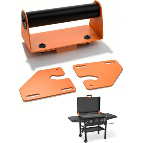 For Blackstone Griddles-Forced Open Hinge& Handle Kit Flip- Hood Accessory for 28"/36"/44" Models Effortless 1