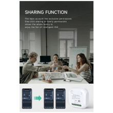 Wifi Tuya RF433 DIY Light Switches Control Wireless Relay Home Breaker with Alexa Home