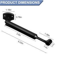 2 PCS RV Door Cabinet Strut H277 6-1/4 Inch for Rv Bumper, Plastic,Cabinet Hardware Safety Strut