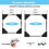 Adjustable Washer and Dryer Stacking Stand-Non-Slip Stacking Support Rack, Helps Save Space in the Laundry Room 6
