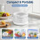 Fruit and Vegetable Washing Machine, Rechargeable Fruit and Vegetable Cleaner , Ti Electrolysis Fruit and Veggie Washer 7