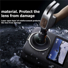 For  Osmo 360 Lens Guard Protector HD Hard PC Camera Protection Lens Cover Caps Wear-Resistant Anti-Scratch Lens Case