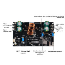 300W Buck Converter Module 300W 20A Synchronous Rectifier Auto Buck-Boost Power Module 20A MPPT Solar Charging