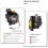 For  X1 X1C Extruder Assembly Hardened Steel Gear Powerful Extruder for Bambu X1C 3D Printer Replacement Part 6