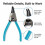 External Bent Nose Snap  Pliers 6-Inch for External Snap Rings High Quality 3D Printer Installation Tools 1