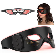 Eligible Red Light Therapy for Dry Eyes 650nm Red & 850nm Infrared LED Eye Mask Device EMS Beauty Eye Mask