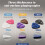 150-Pack Gitarrplektrum, 3 Olika Tjocklekar Elgitarrplektrum Färgglatt Celluloidgitarrplektrum för Gitarr Ukulele 2