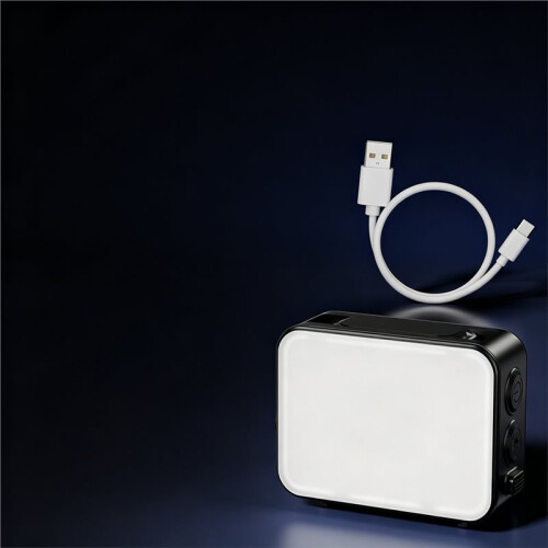 Protable Magnetic Fill Light for  Osmo Action 6/5 Pro/4/3 LED Video Light IPX5 Waterproof Rechargeable Selfie Light