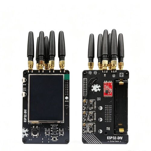 ESP32DIV V1 Development Board NRF24 CC1101 High Gain Antenna RF Learning WiFi  Module for
