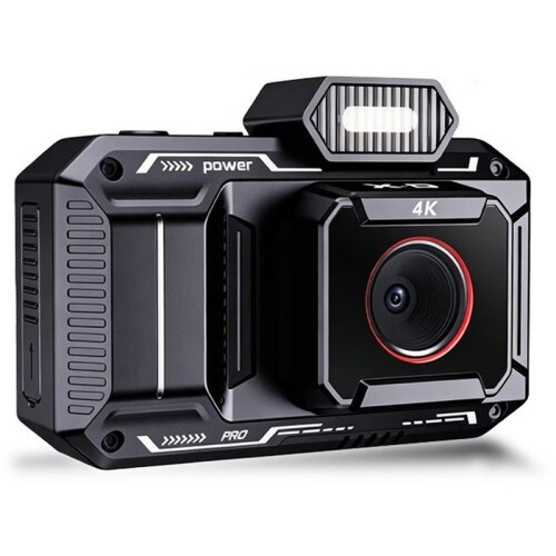 Câmera Digital 4K com  de 18x, Tela HD de 2,8 Polegadas e Sensor CCD de 50MP para Selfies, Filtro para Selfies, Ideal para Fotografia e Vlogs.