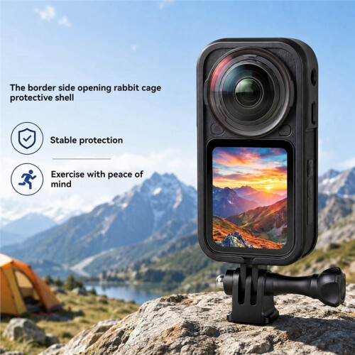Shockproof Protective Case for  X6, Panoramic Camera  Frame, Anti-Fall Protective Housing 2