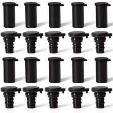 1set Inverter Dust Caps, Waterproof and Dustproof Covers, Suitable for Photovoltaic Cables, IP67 Protection Rating