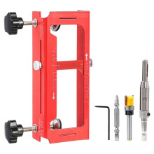 Hinge Drilling Fixture Combination Door Frame Stable Locator Woodworking Installation Screws DIY Auxiliary Tools
