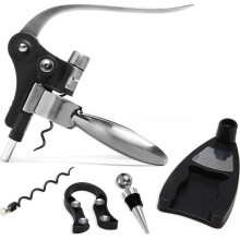 1set Wine Opener Set, Home Bottle Opener Set, Includes Spare Spiral Opener, Perfect Wine Accessory and Holiday Gift