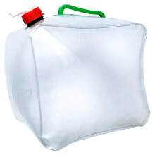 Opvouwbare Waterzak van 10 Liter met Lekvrije Kraan en Handvat: Draagbare Waterzak voor Kamperen, Wandelen en Reizen