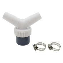 Y Type Hose Adapter for Washing Machines and Dishwashers,Universal Drain Hose Splitter, Leak-Proof Three-Way Connector
