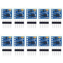 10 Modules GY-271 HMC5883L, Module de Boussole Électronique Magnétique à Trois Axes
