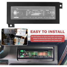 1 Juego de Kit de Instalación de Audio para Automóviles para Modelos para y para , Marco de Montaje del Sistema de Audio