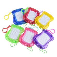 6Pcs Magnetic Drawing Board for Kids Backpack Keychain Clip Drawing Boards Erasable Doodle Sketch Writing Pad