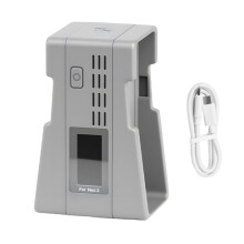 Schnellladegerät-Bulter für Neo 2 Dual-Akku, Farbbildschirm, Intelligentes Ladegerät, Tragbare Ladestation