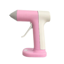 Pistolet à Colle Chaude Sans Fil à Préchauffage Rapide, Rechargeable, Idéal pour le DIY et les Réparations à Domicile.