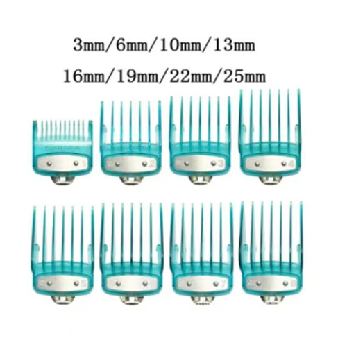 Premium 8-Piece Clipper Guard Set Professional Clipper Guide Comb Set Compatible with Most for  Clippers 1