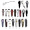 Premium 8-Piece Clipper Guard Set Professional Clipper Guide Comb Set Compatible with Most for  Clippers 4