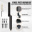 2X Fence Post Repair Kit Quick Fix Broken Wood Posts Support Steel Anchor Stakes 5