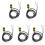 5Pcs TL-Q5MC2 Inductive Proximity Sensor Detector 5mm NPN NC 3-Wire  10-30V Metal Detection Sensor 1
