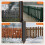 2X Fence Post Repair Kit Quick Fix Broken Wood Posts Support Steel Anchor Stakes 7