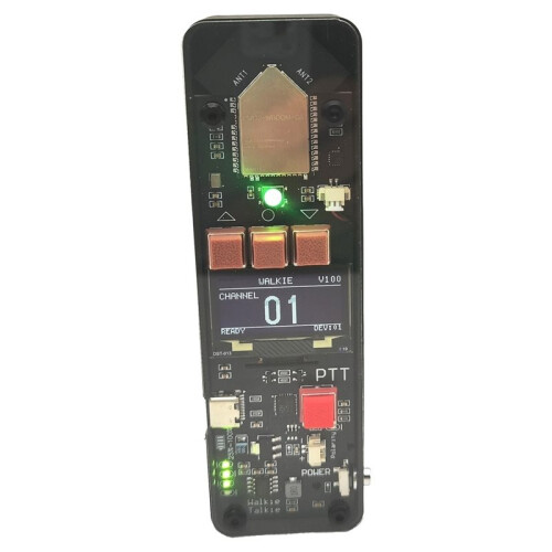 Placa de Desenvolvimento ESP32-WROOM-da ESP-NOW Walkie-Talkie Digital com Tela de 1,3 Polegadas