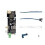 Micro  to -Compatible Adapter Board for Raspberry Pi 5 Pi5 Connector Adapter Type E with 16PIN FFC 1
