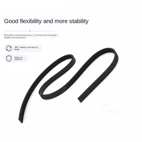 Wear-Resistant, Highly Flexible Y-Axis Timing Belt for  A1 3D Printer