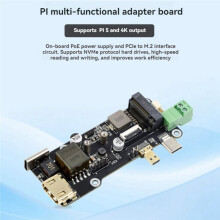 Micro to -Compatible Adapter Board for Raspberry Pi 5 Pi5 Connector Adapter Type E with 16PIN FFC