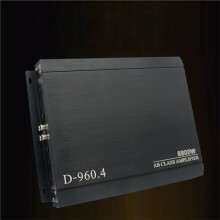 D-960.4 Car Amplifier 4-Channel 12V Car Power Amplifier Digital Stereo Surround Passive Subwoofer Audio Player Max 8800W