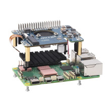PCIe to M.2 Adapter with PoE Function for Raspberry Pi 5,Supports NVMe M.2 SSD Expansion Card POE M.2 HAT+ (D)