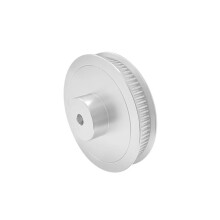 80Teeth Timing Pulley GT2/2GT Synchronous Pulley 5mm Bore for 6mm Timing Belt for 3D Printer CNC Silver