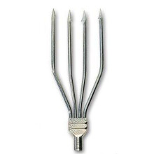 Quatrident flat long tip