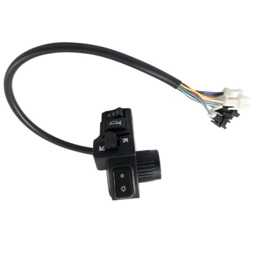 Interruptor Multifuncional Do Farol para Scooter Elétrica para  V3 Pro - Interruptor de Seta - Peça para Scooter 2