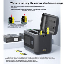 Quick Charge Charging Case for X6 27W Fast Charging Battery Charger Storage Case Portable Power Box A