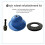 1set Wheel Grinder - Includes Sanding Pad and Adapter - for Cleaning Wheels and Mounting Rim Seats 4