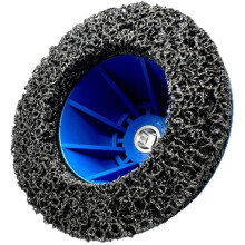 1set Wheel Grinder - Includes Sanding Pad and Adapter - for Cleaning Wheels and Mounting Rim Seats