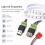 Led System Kit High-Brightness LED for Brighter Printing 3D Printer Upgraded Kit for  Sparkx I7 2