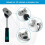 4Pack 77455 Cable Bender Tool, Connects to 1/2'' Ratchet, Wire Bending Tool 4
