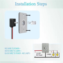 Interruttore Dimmer LED PWM High Side 12V-24V per , Barche e Roulotte - Installazione Rapida e Utilizzo Versatile