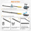 Kit di Attrezzi per Cinghia Serpentina con Bussole e Chiavi, Include Bussole da 15, 16 e 18 mm e Chiavi da 13, 14 e 15 mm. 4