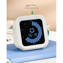 Upgraded Visual Timer, Rechargeable Digital Countdown Kitchen Mechanical Cooking Timer, Management Tool for Studying